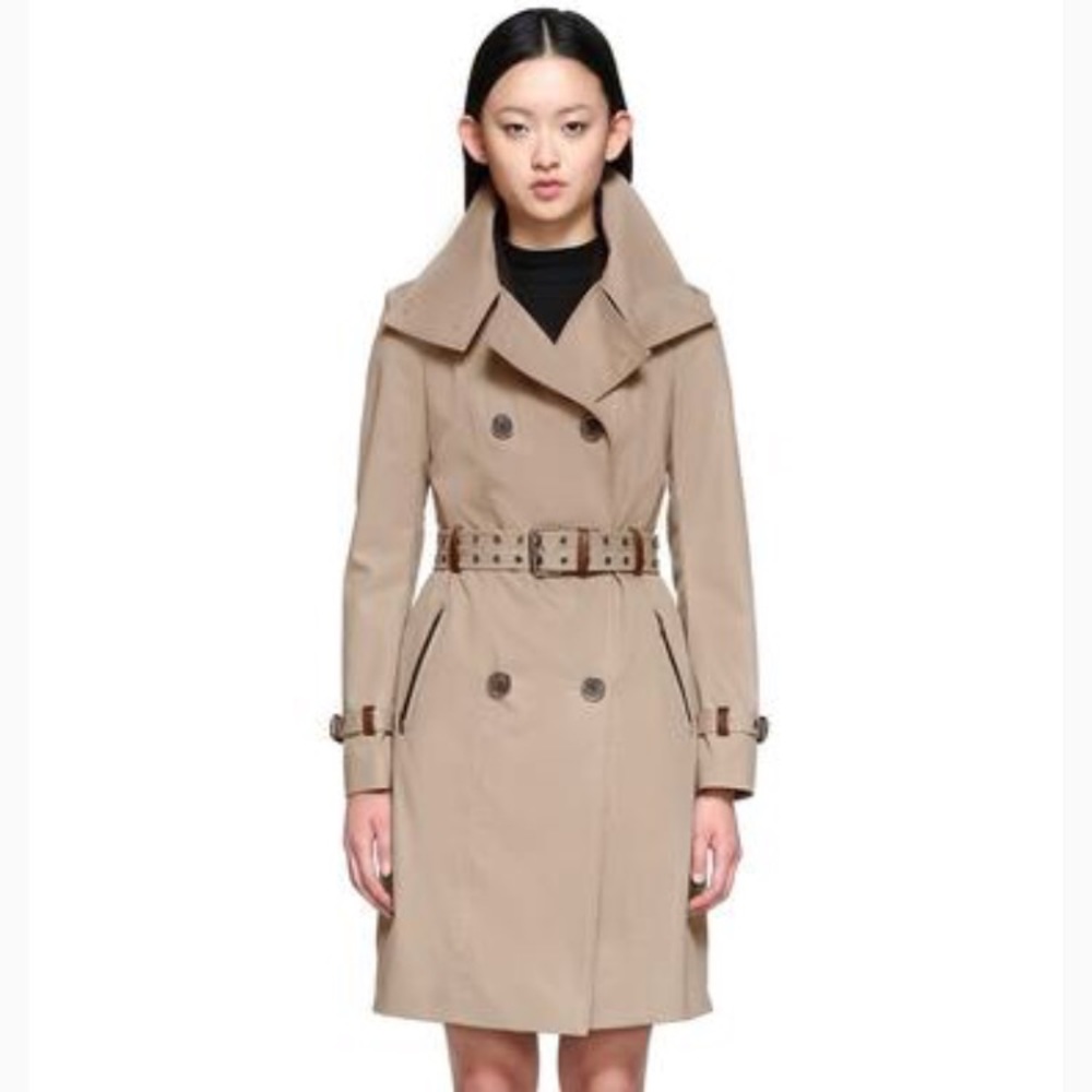 Mackage Caroline belted trench coat